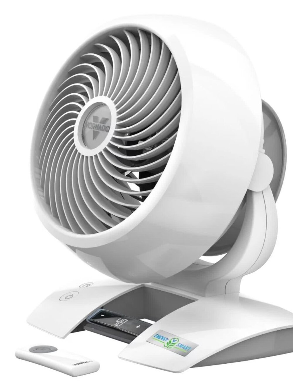 Vornado 5303DC Energy Smart Medium Air Circulator White Home Fan